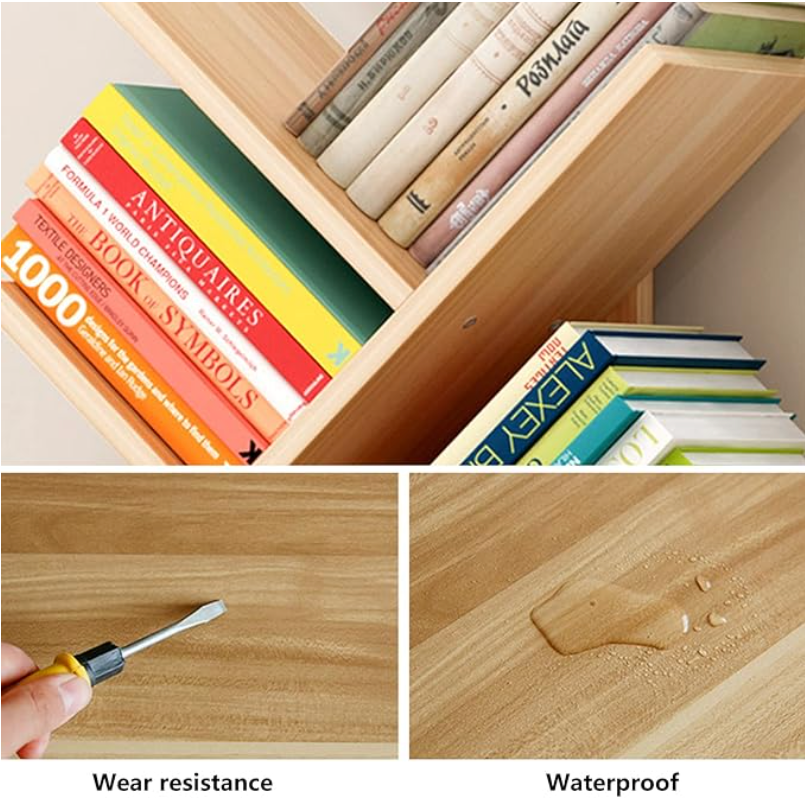 9-Tier Tree Bookshelf Bookcase
