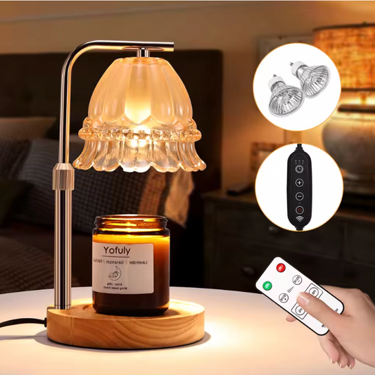 Electric Candle Warmer  Lamp with Timer & Dimmer